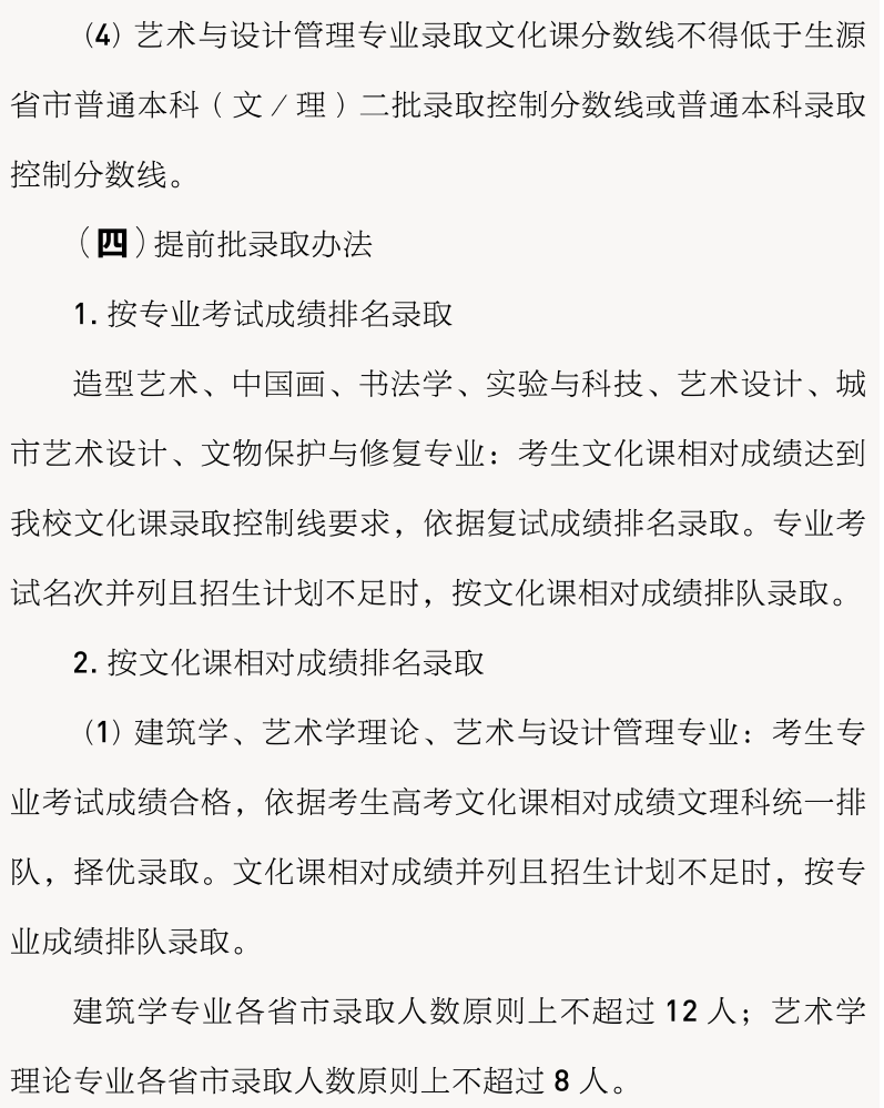 【河南艺考】2023年部分院校艺术类专业录取规则汇总！ (http://www.cngai.com/) 艺教资讯 第46张